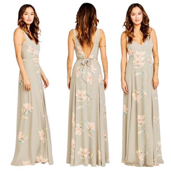 Show Me Your MuMu Dresses & Skirts - SHOW ME YOUR MUMU Jenn Floral Maxi Dress MEDIUM